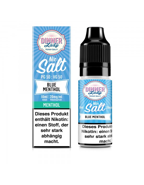 Dinner Lady BLUE MENTHOL 20mg/ml Liquid 10ml