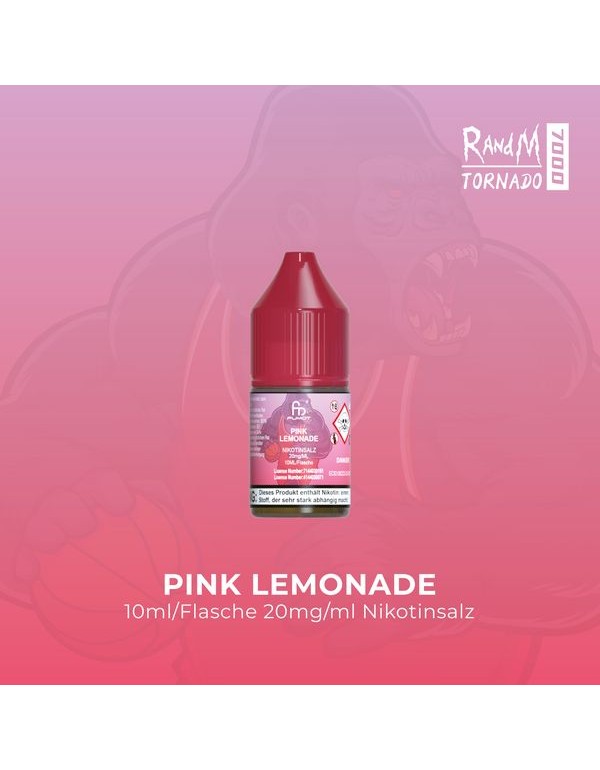 RandM Tornado 7000 Liquid mit Nikotin Pink Lemonad...