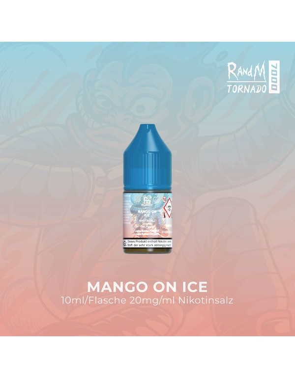 RandM Tornado 7000 Liquid mit Nikotin Mango on Ice...