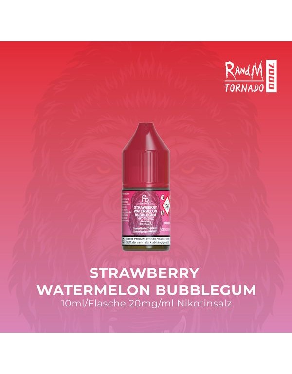 RandM Tornado 7000 Liquid mit Nikotin Strawberry W...