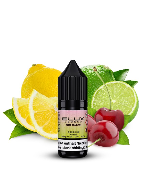 ELUX Liquid mit Nikotin Cherry Lime 20mg/ml