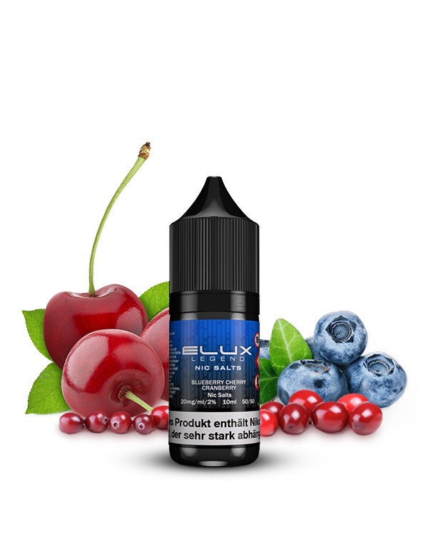 ELUX Liquid mit Nikotin Blueberry Cherry Cranberry...