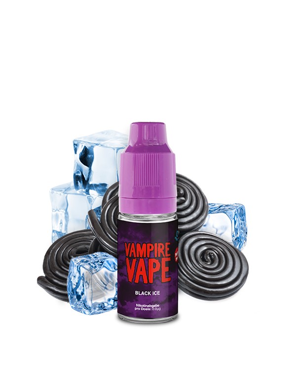 VAMPIRE VAPE - Black Ice Liquid 10ml 0mg