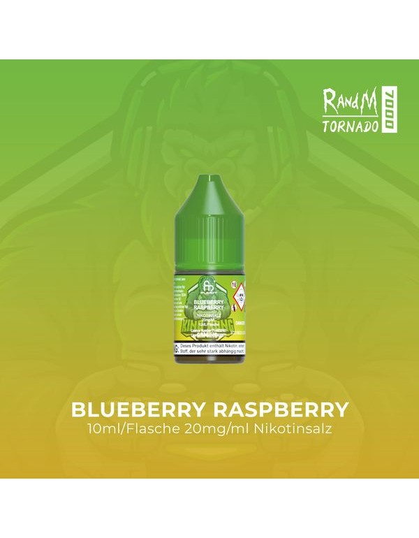 RandM Tornado 7000 Liquid mit Nikotin Blueberry Ra...