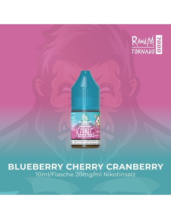 RandM Tornado 7000 Liquid mit Nikotin Blueberry Ch...