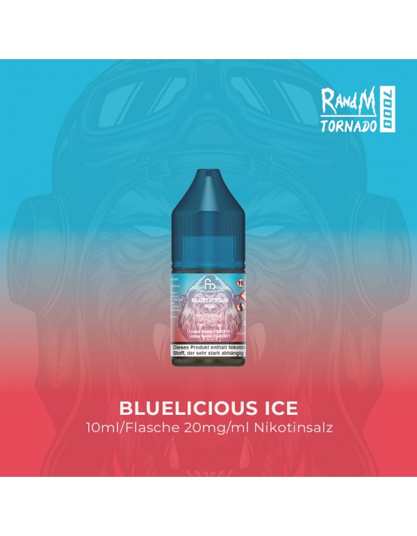 RandM Tornado 7000 Liquid mit Nikotin Bluelicious ...