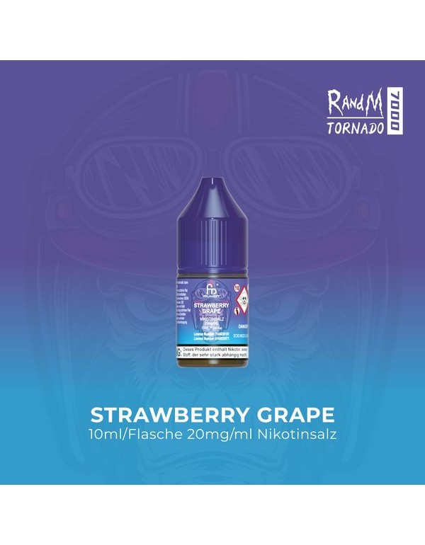 RandM Tornado 7000 Liquid mit Nikotin Strawberry G...