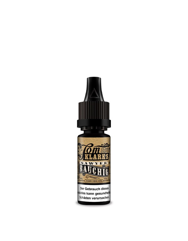 TOM KLARK Tom Sawyer Rauchig Liquid 10ml NIKOTINFREI