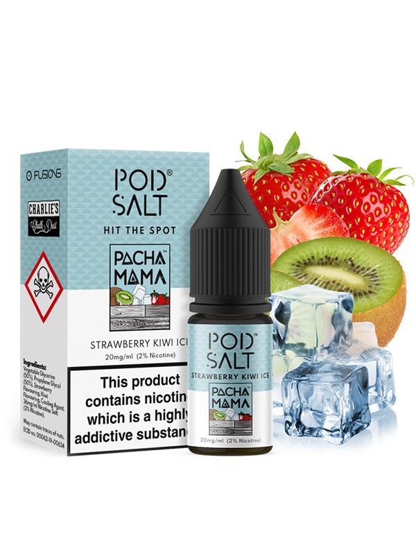 PODSALT  Fusion Pacha Mama - Strawberry Kiwi Ice L...