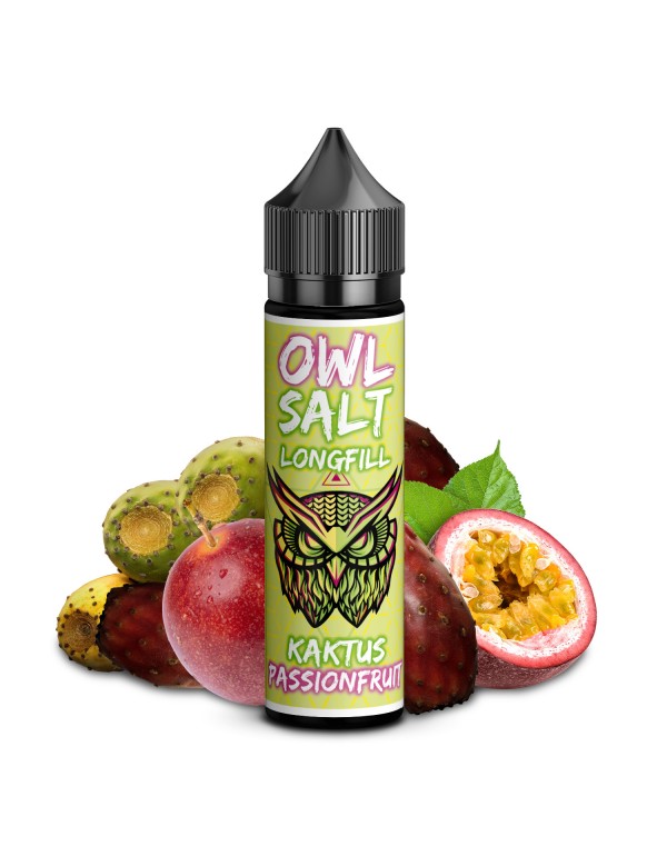 OWL Salt Kaktus Passionfruit Overdosed Aroma Longf...