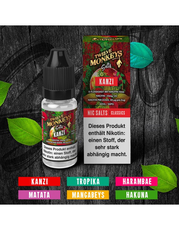 TWELVE MONKEYS Tropika Liquid 20mg/ml