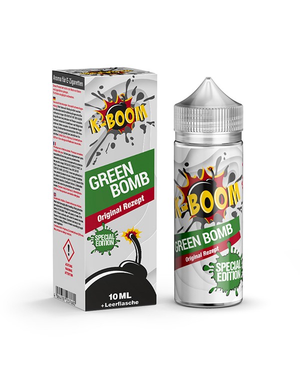 K-BOOM Green Bomb Original Rezept Aroma 10ml Longfill