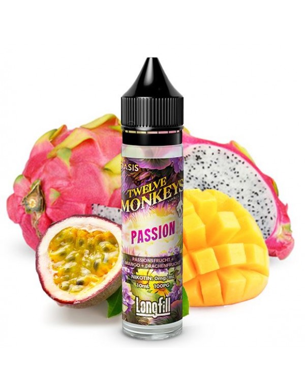 TWELVE MONKEYS Passion Aroma 10ml Longfill