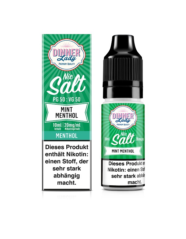 Dinner Lady MINT MENTHOL 20mg/ml Liquid 10ml