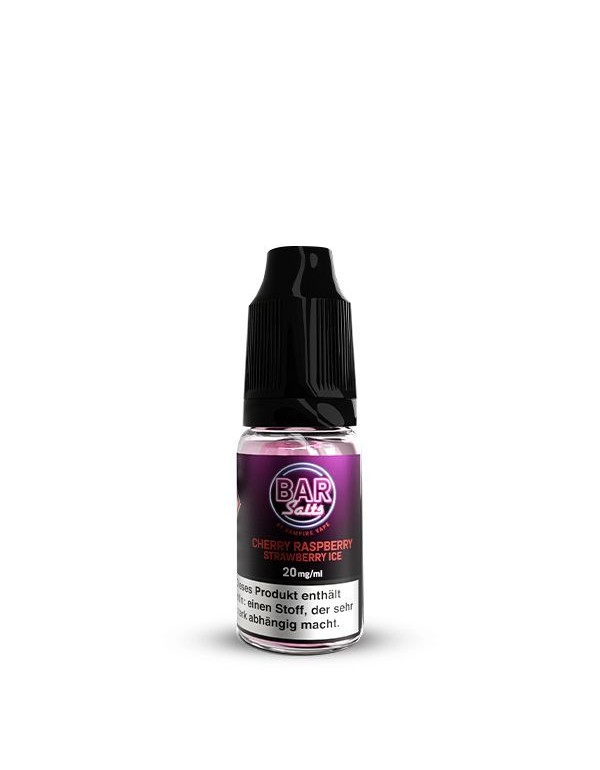 Bar Salts Cherry Raspberry Strawberry Ice by Vampire Vape 10mg/ml Liquid 10ml