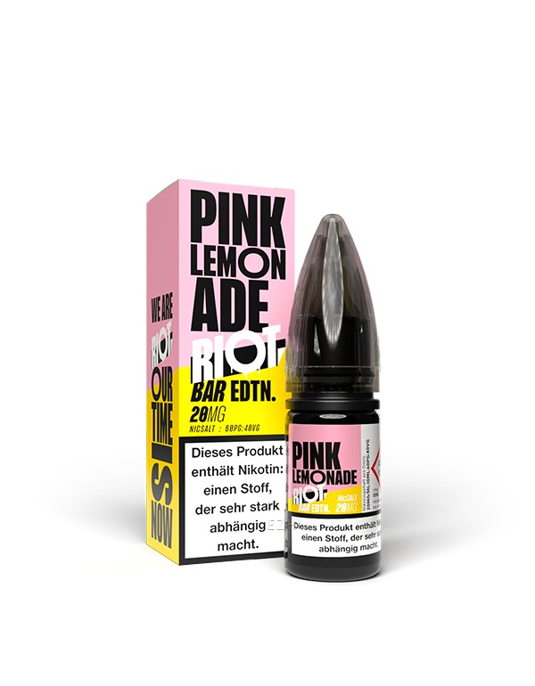 RIOT SQUAD Bar Edition Pink Lemonade 20mg/ml Liquid 10ml