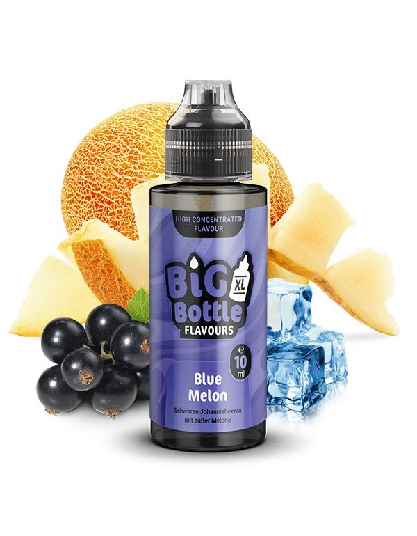 BIG BOTTLE Blue Melon Aroma 10ml Longfill