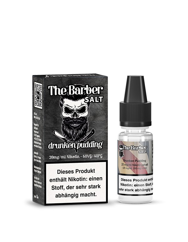 THE BARBER by Kapka's Flava Drunken Pudding Nikotinsalz Liquid 20mg/ml