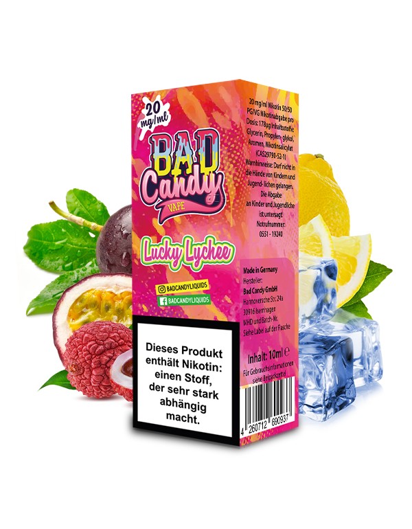 BAD CANDY Lucky Lychee 20mg/ml Liquid 10ml