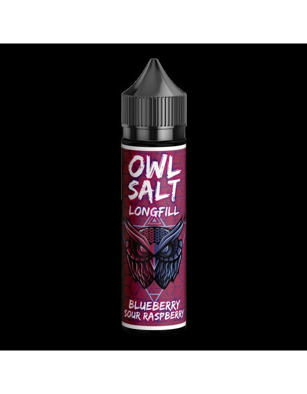 OWL Salt Blueberry Sour Raspberry Overdosed Aroma Longfill 10ml