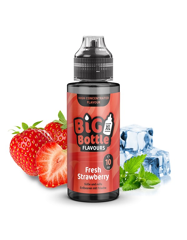 BIG BOTTLE Fresh Strawberry Aroma 10ml