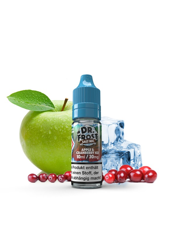 DR. FROST Apple Cranberry Nikotinsalz Fertig Liqui...