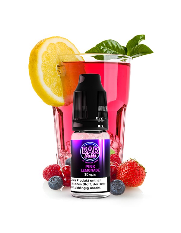 Bar Salts PINK LEMONADE by Vampire Vape 10mg/ml Li...