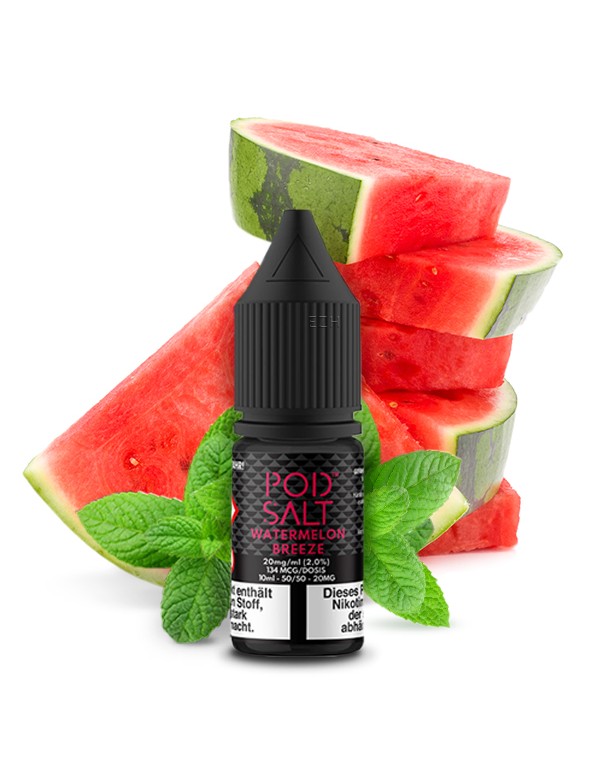 PODSALT Core Watermelon Breeze Liquid (50/50) 20mg...