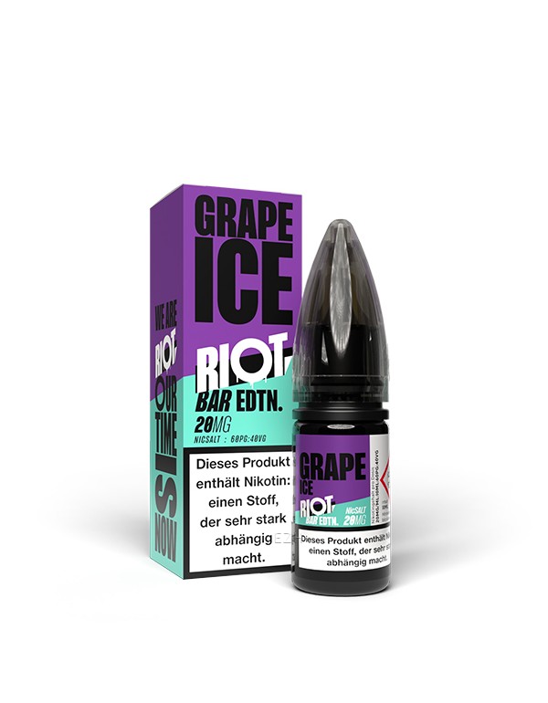 RIOT SQUAD Bar Edition Grape Ice 20mg/ml Liquid 10ml