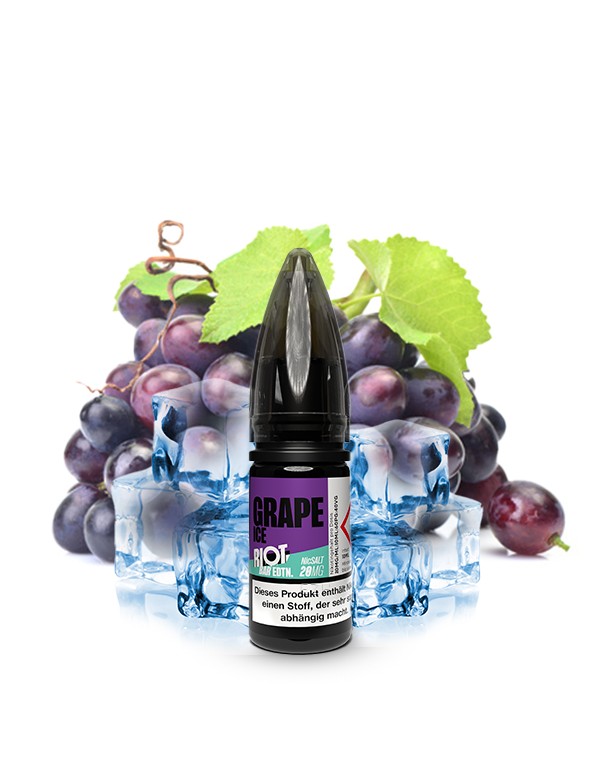 RIOT SQUAD Bar Edition Grape Ice 20mg/ml Liquid 10...