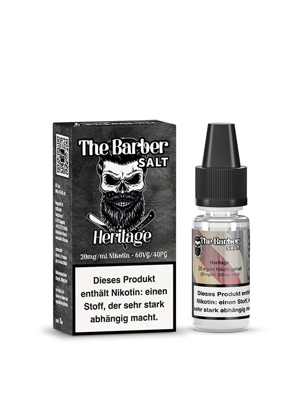 THE BARBER by Kapka's Flava Heritage Nikotinsalz Liquid 20mg/ml