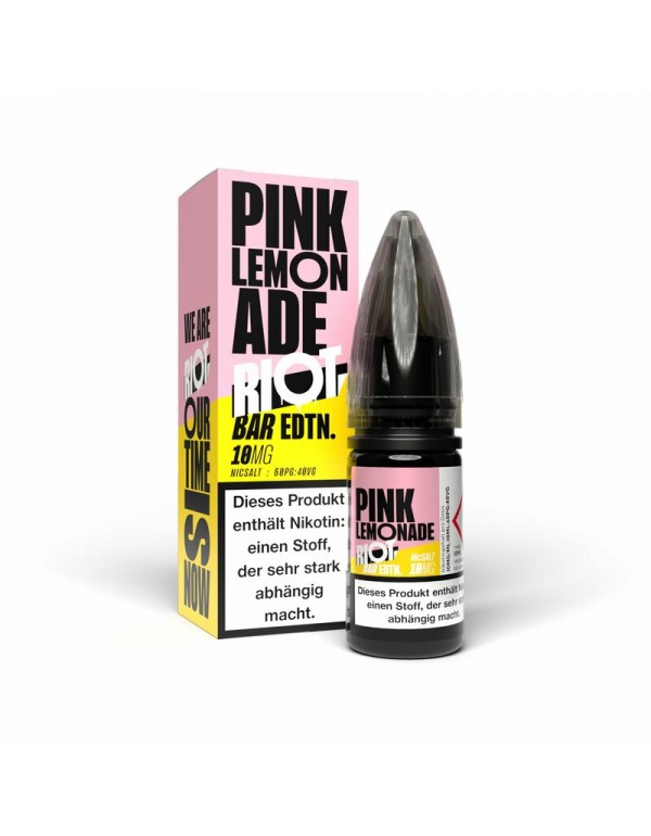 RIOT SQUAD Bar Edition Pink Lemonade 10mg/ml Liqui...