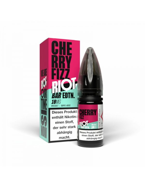 RIOT SQUAD Bar Edition Cherry Fizzle 10mg/ml Liqui...