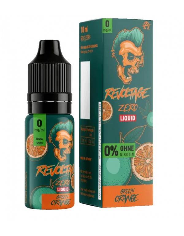 REVOLTAGE Green Orange Liquid 10ml Nikotinfrei