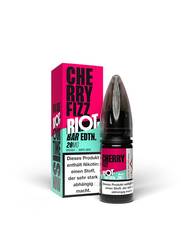 RIOT SQUAD Bar Edition Cherry Fizzle 20mg/ml Liquid 10ml