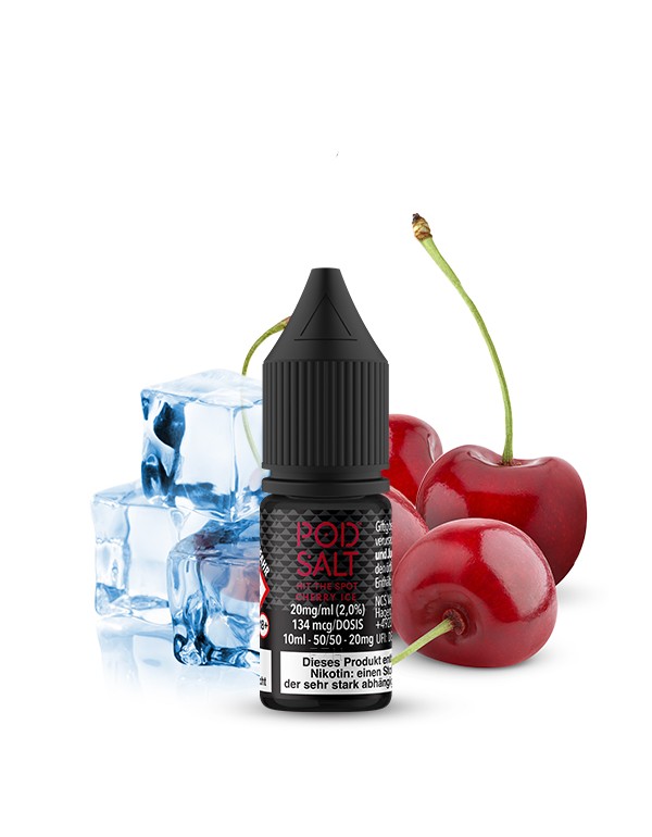 PODSALT Core Cherry Ice Liquid (50/50) 20mg 10ml