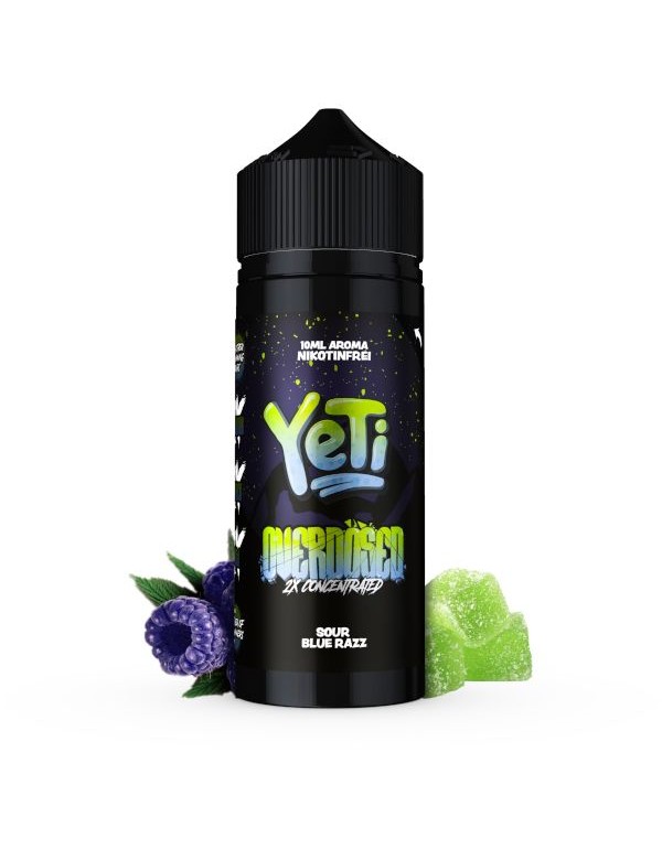 YETI Overdosed Sour Blue Razz Aroma 10ml