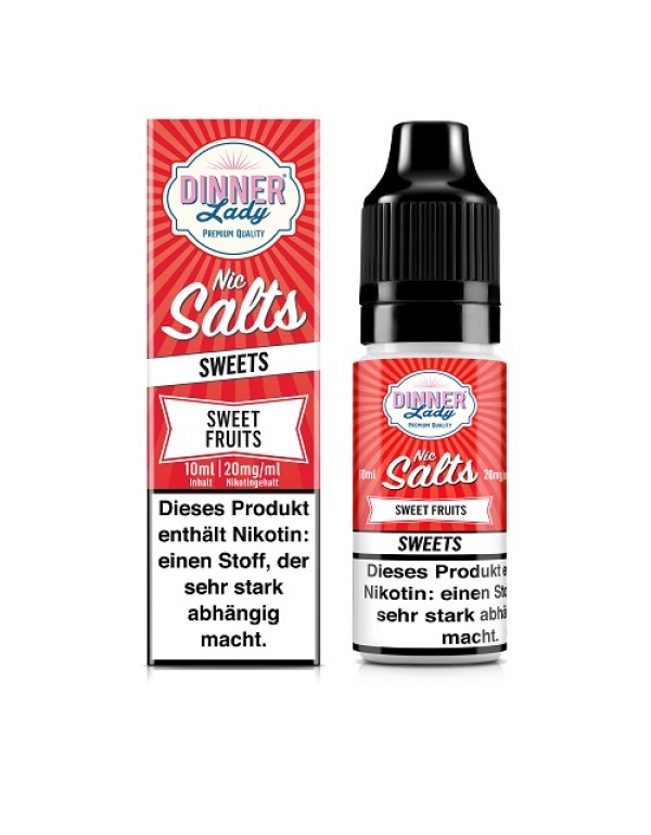 Dinner Lady SWEET FRUITS 20mg/ml Liquid 10ml