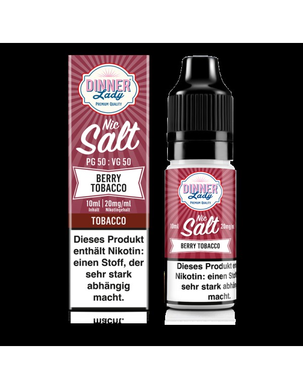 Dinner Lady BERRY TOBACCO 20mg/ml Liquid 10ml