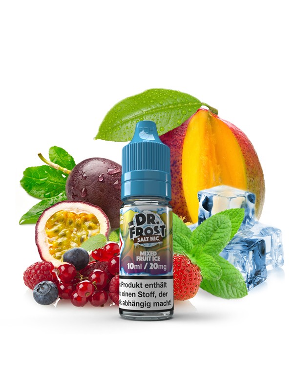 DR. FROST Fruit Mix ICE COLD Nikotinsalz Liquid 20...