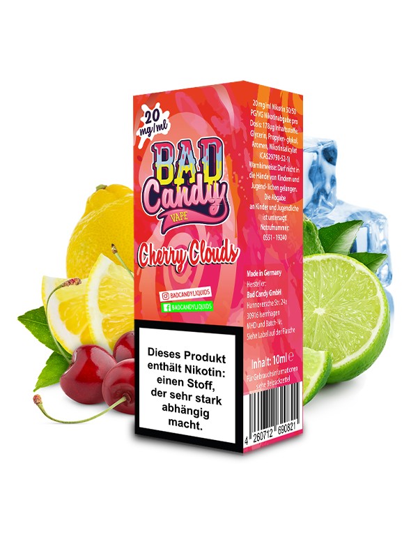 BAD CANDY Cherry Clouds 20mg/ml Liquid 10ml