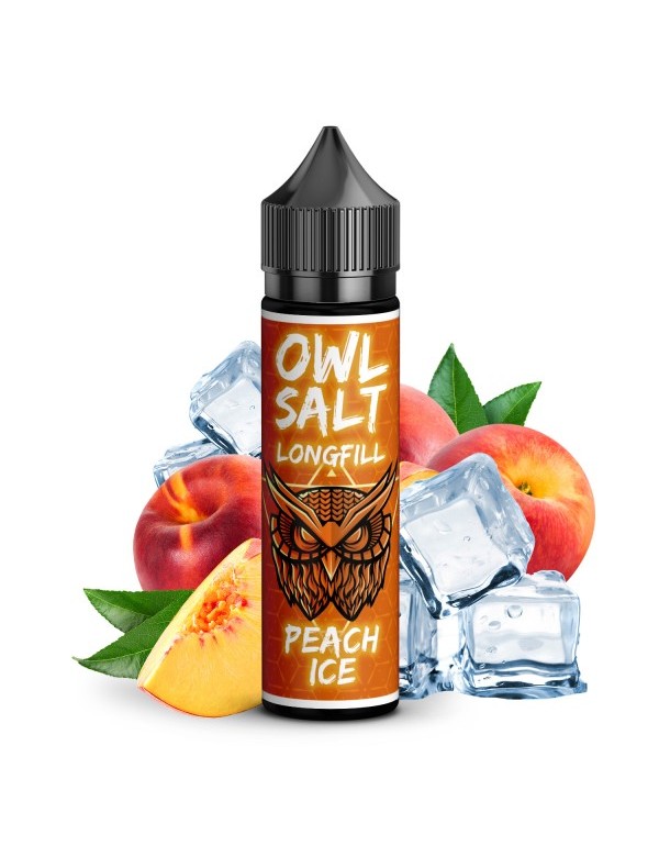 OWL Salt Peach Ice Overdosed Aroma Longfill 10ml