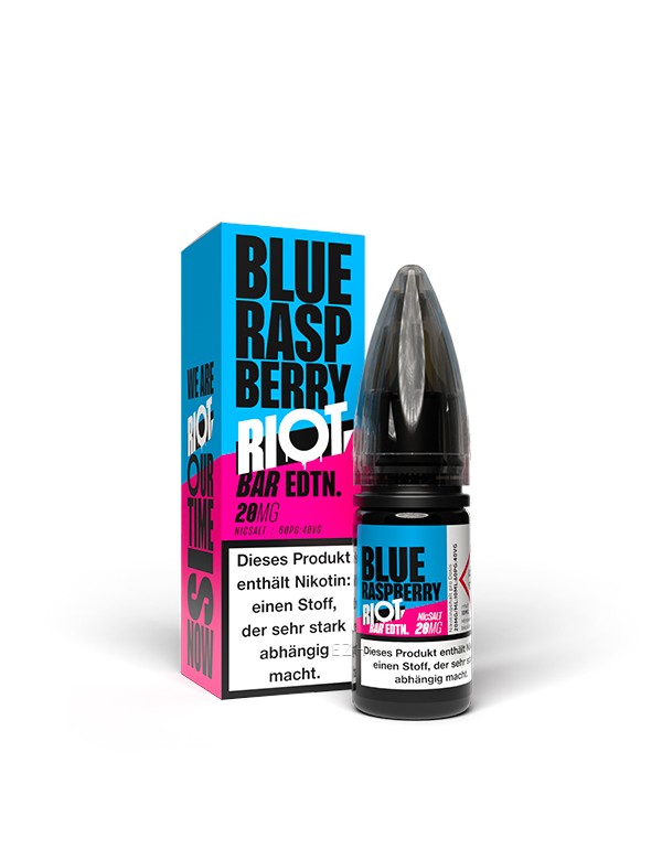 RIOT SQUAD Bar Edition Blue Raspberry 20mg/ml Liquid 10ml