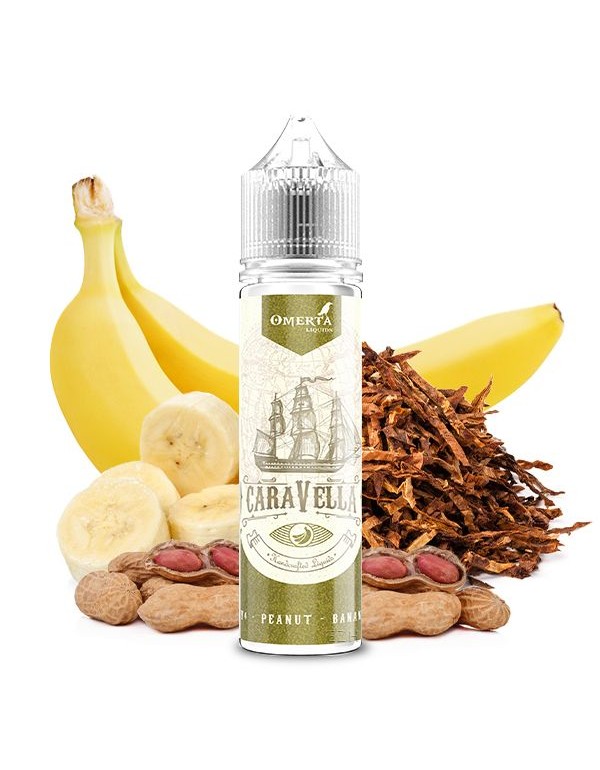 OMERTA Liquids Caravella RY4 Peanut Banana Aroma 1...