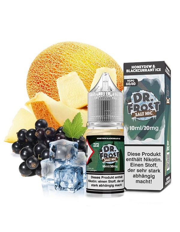 DR. FROST Honeydew Blackcurrant Nikotinsalz Liquid...