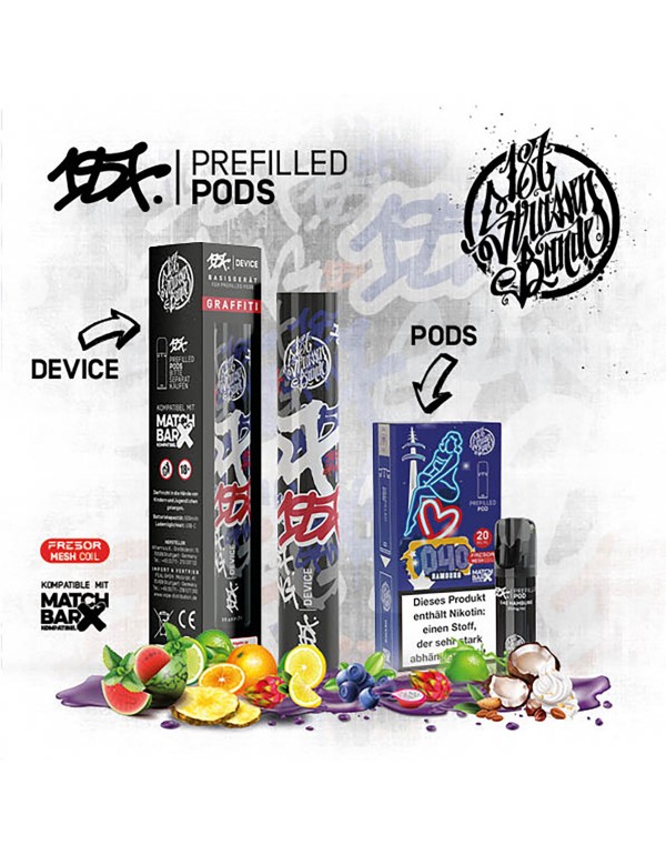 187 Strassenbande Pod Juicy Puzzy 20mg/ml