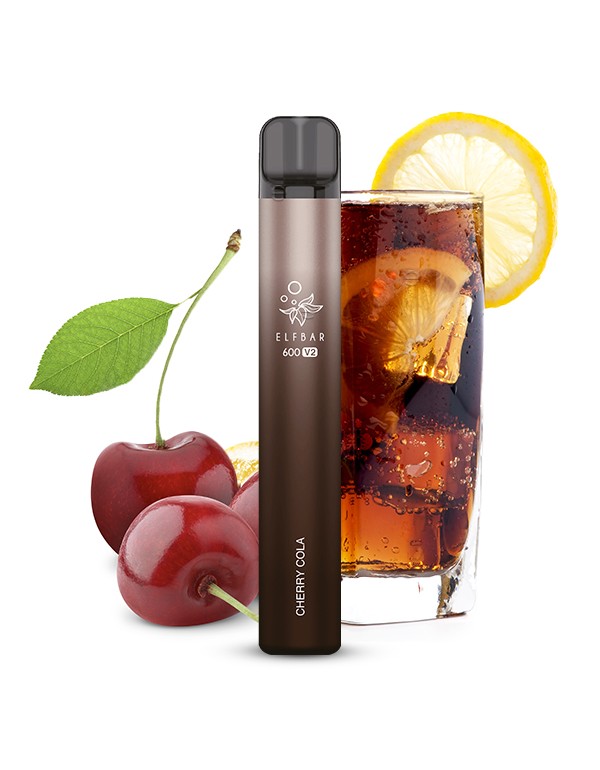 ELFBAR 600 V2 Cherry Cola E Zigarette mit Nikotin ...