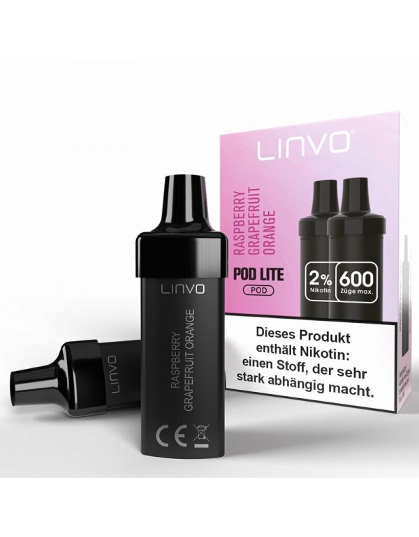 LINVO PODS Raspberry Grapefruit Orange 20mg/ml 2er...