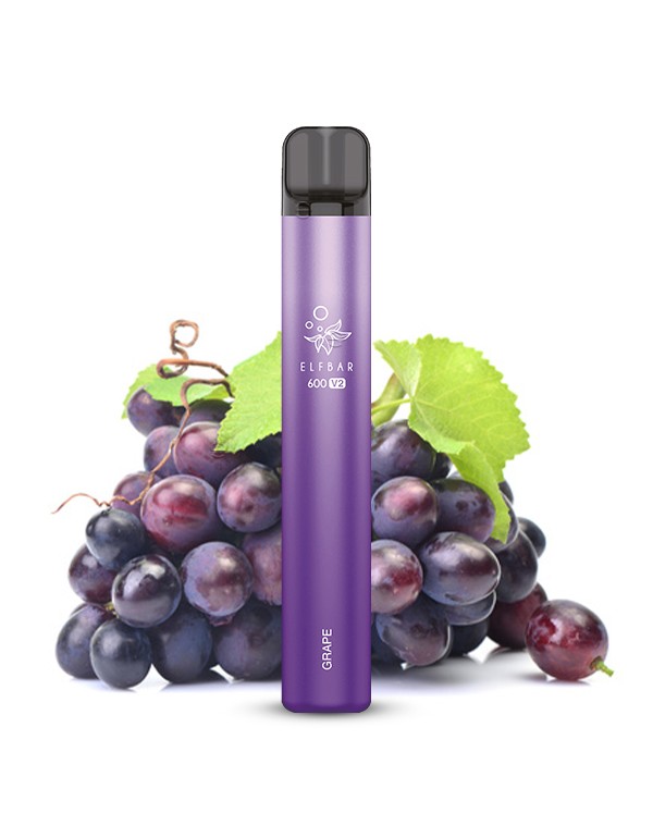 ELFBAR 600 V2 Grape Einweg E-Zigarette