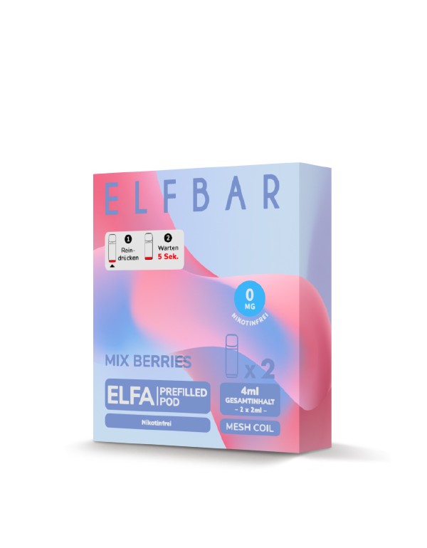 ELFA Pods Mix Berries Liquid ohne Nikotin 2 Stück